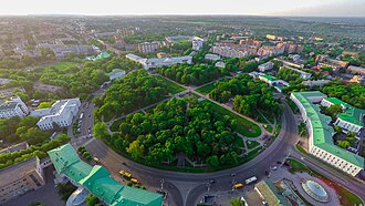 Kruhla Square   Poltava   Aerial View   1