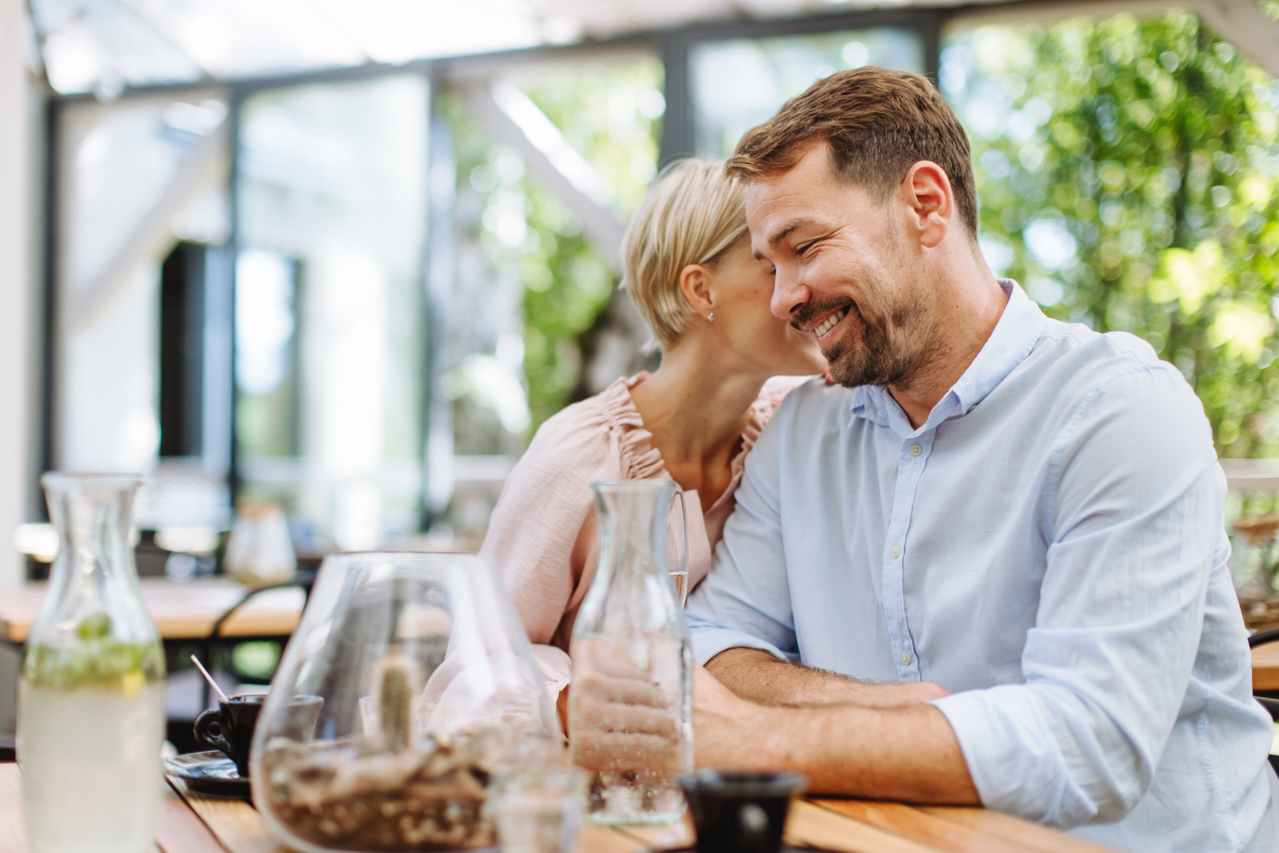 Uzhhorod Women matchmaking atmosphere showing a warm couple and the kind of calm, family-minded energy serious dating should lead toward